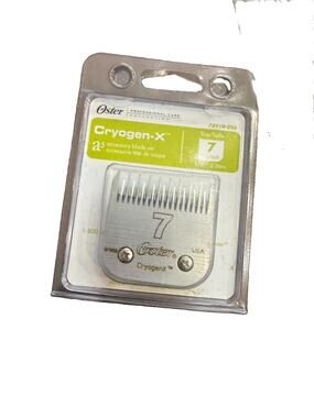 Oster Cryogen-X Size 7 Skip Tooth Clipper Blade 78919-056 New Sealed USA